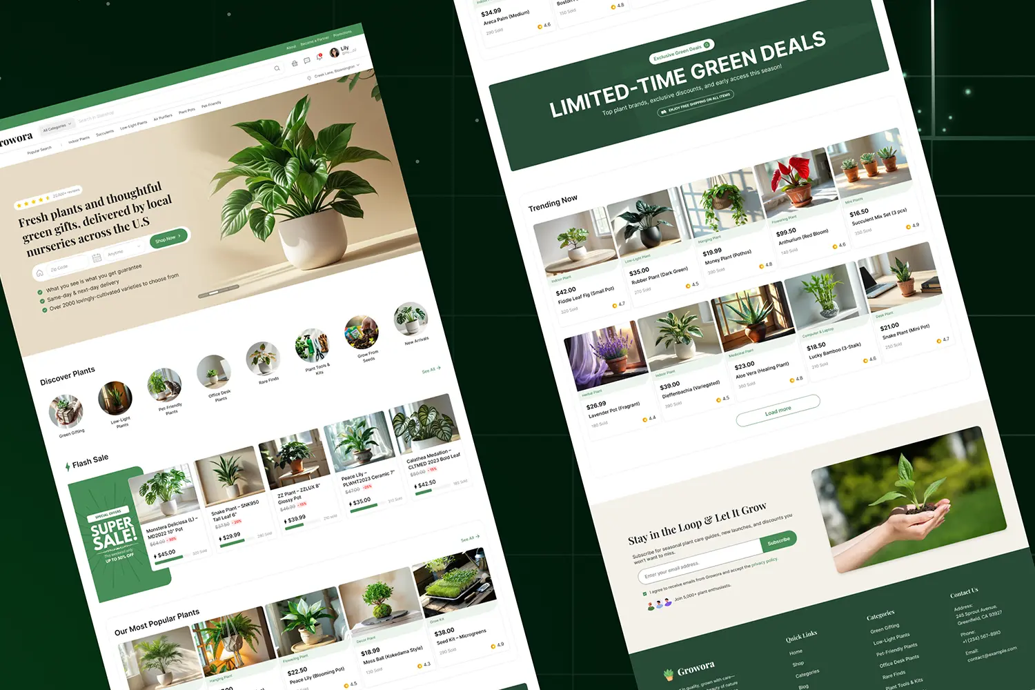 Shop Designed for Sustainable and Innovative Plant Care